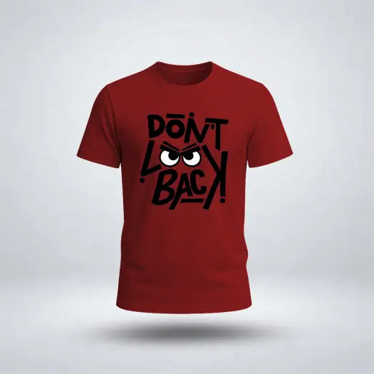 Don't Look Back Graphic Tee for Men's