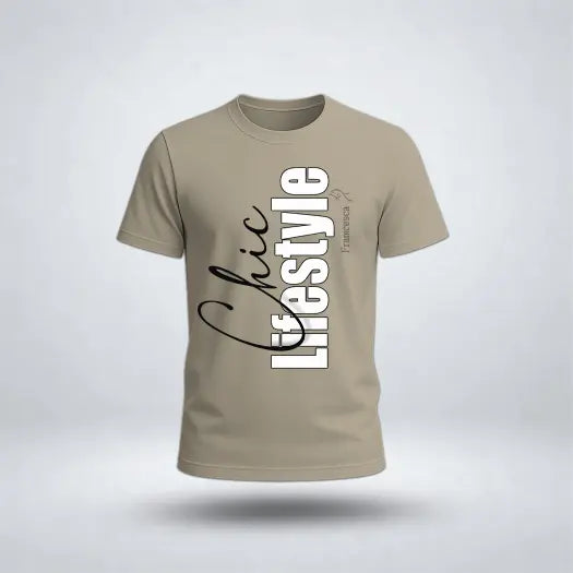 Chic Lifetime Graphic Tee for Men's