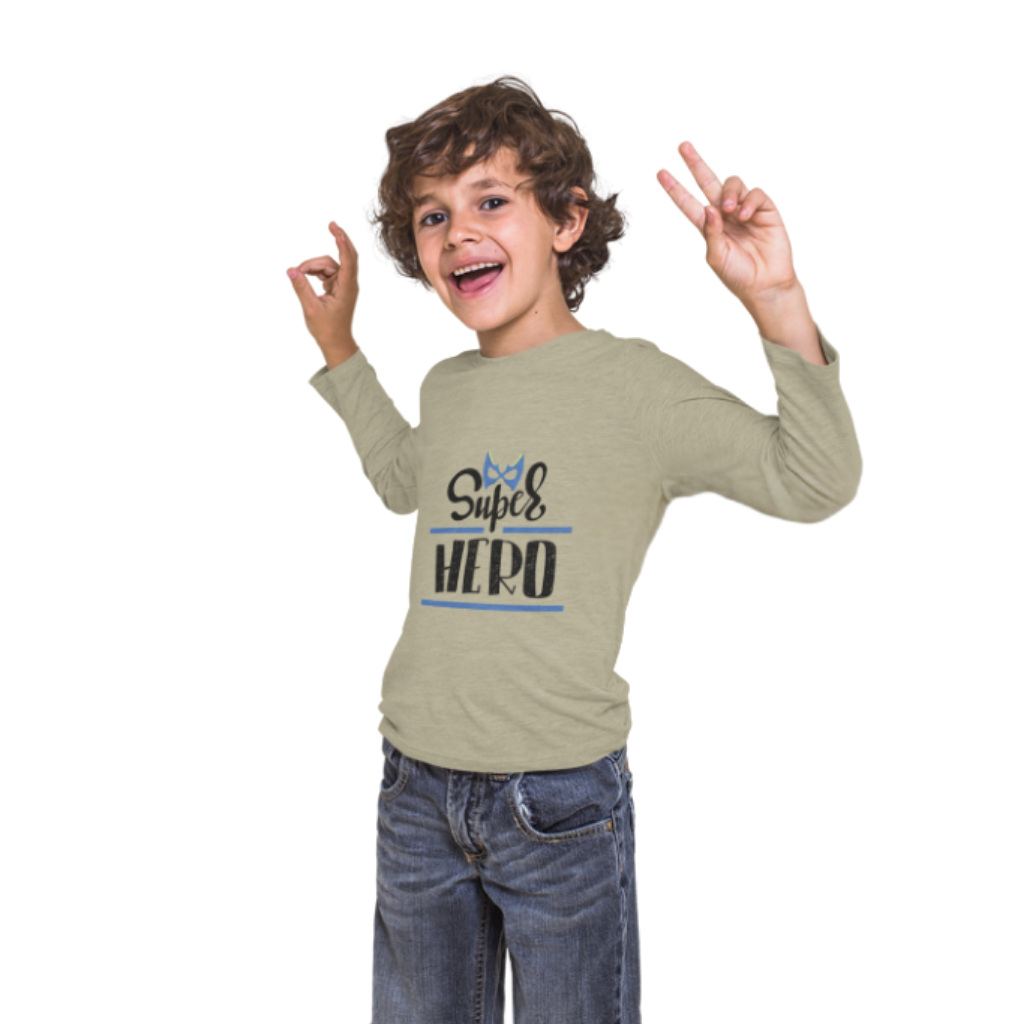 Super Hero Full Sleeve Printed T-Shirt for Kids
