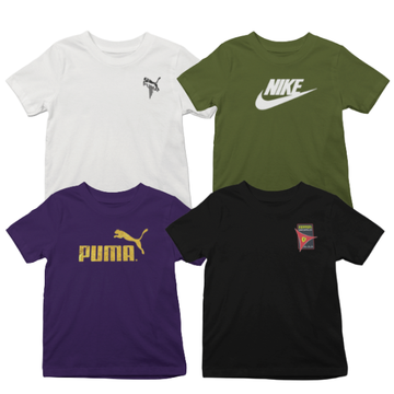 Boys T'Shirt Bundle Pack of 4