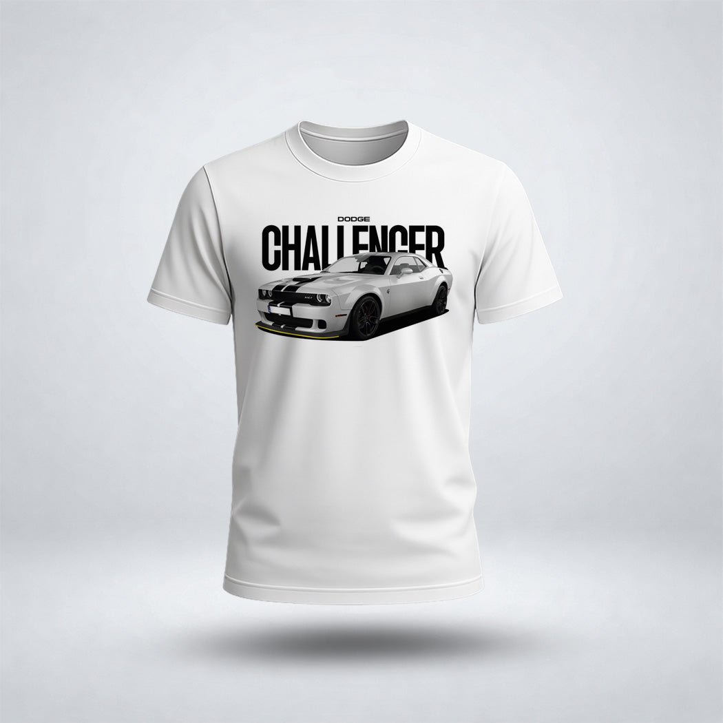 Men's Drop Shoulder Chall-enger Car Tee