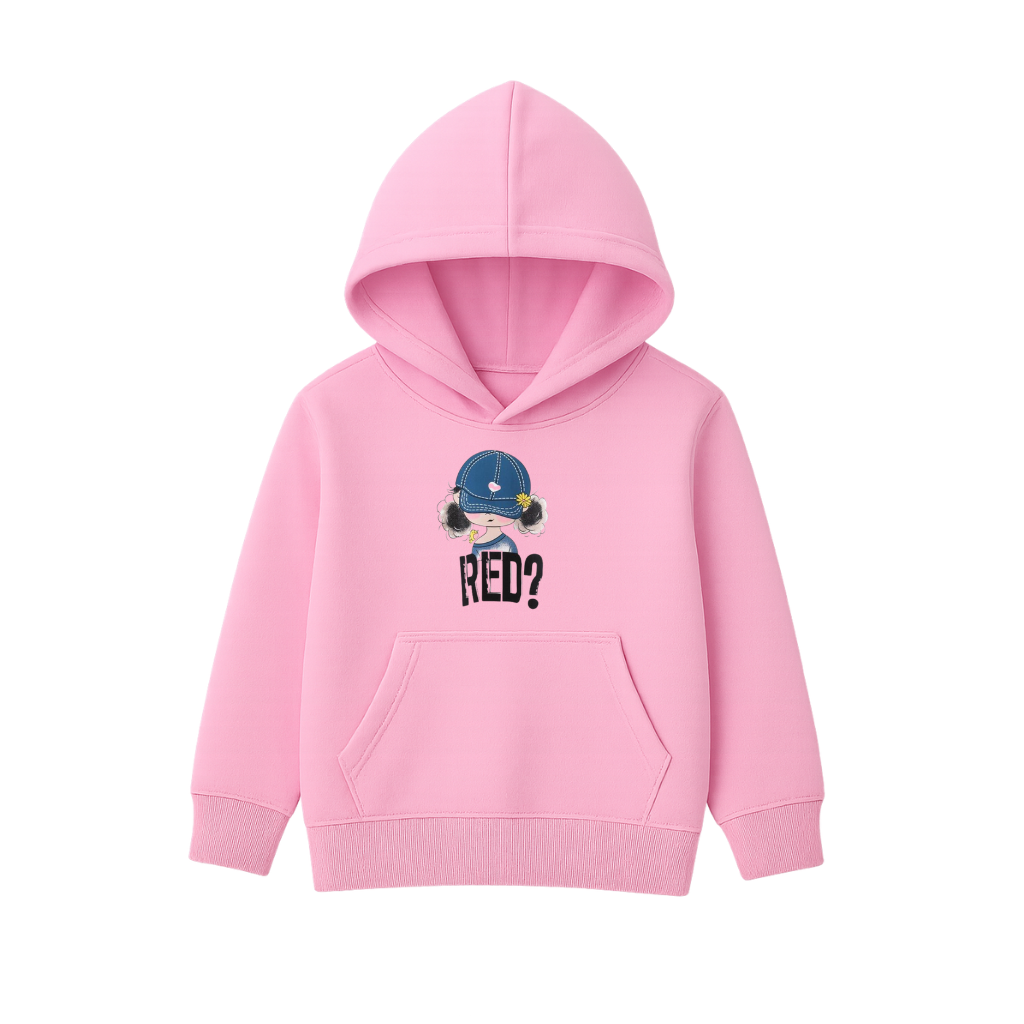 RED? Edition Printed Hooded for Kids
