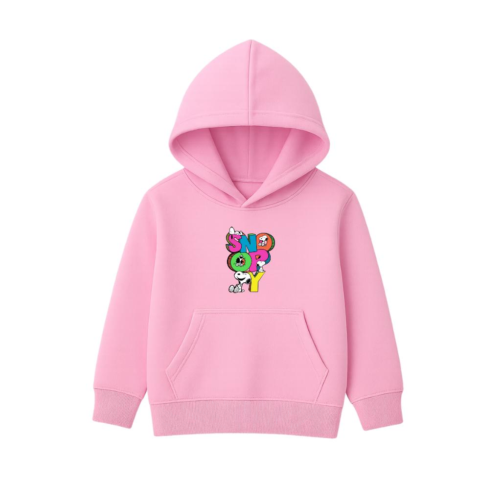 SNOOPY Printed Hooded for Kids