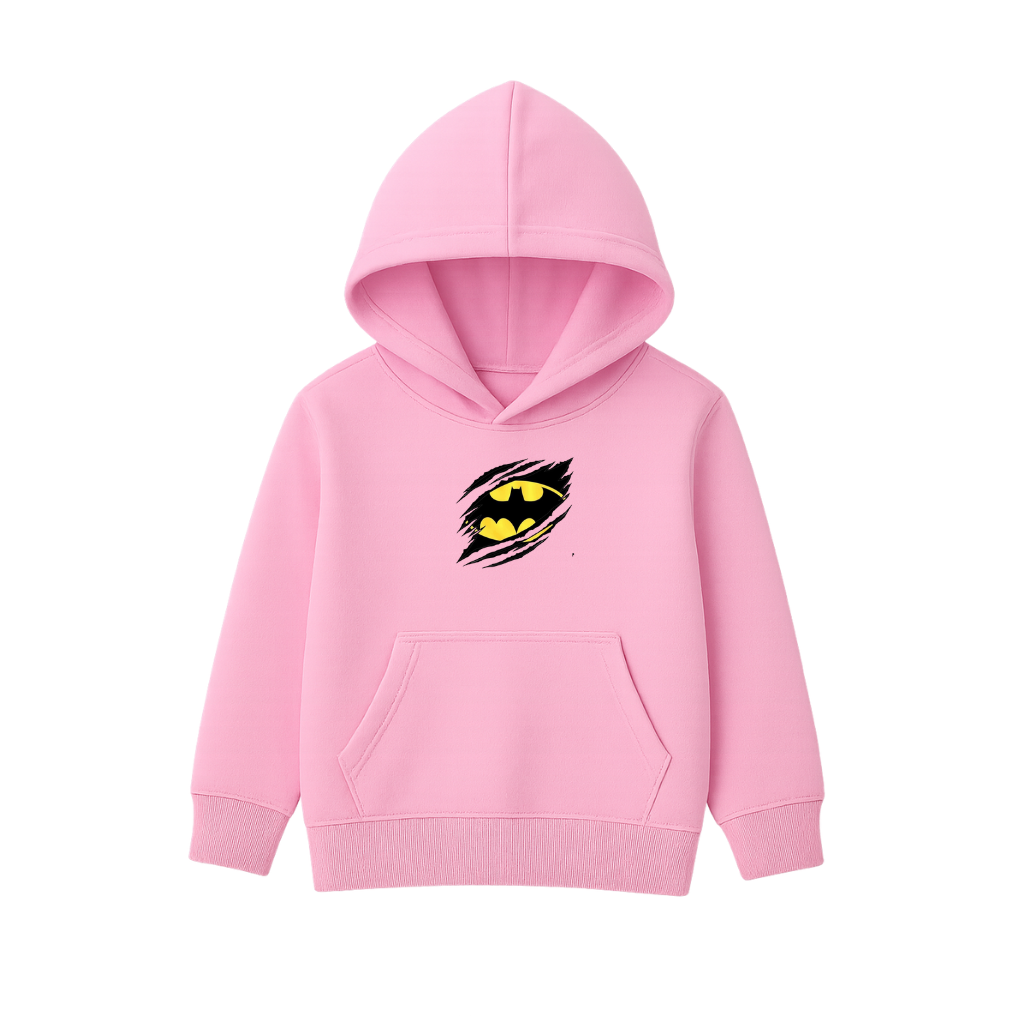Batman Logo Printed Hooded for Kids
