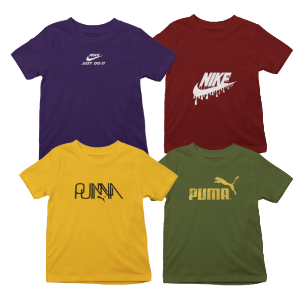 Boys T-Shirt Bundle Pack of 4