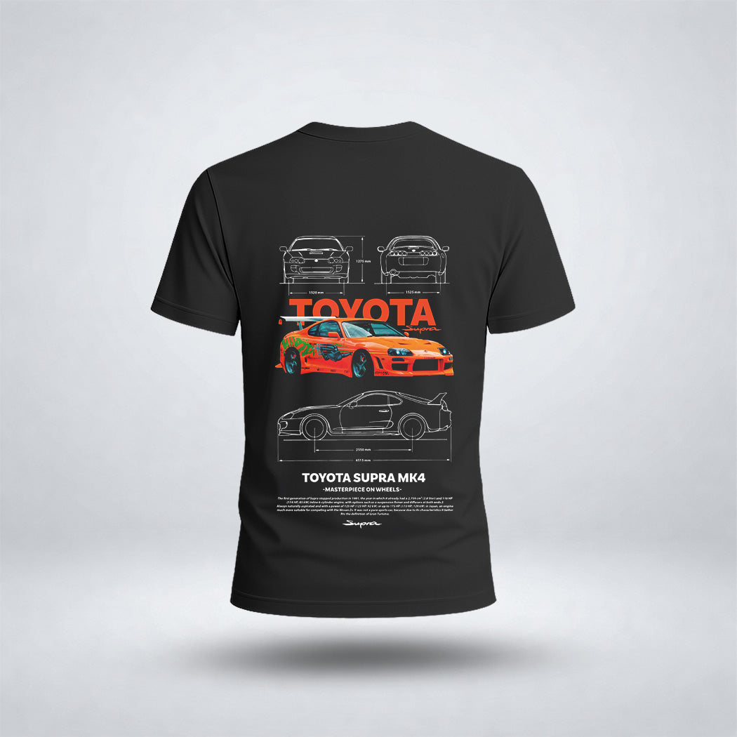 Men's Drop Shoulder Toyo-ta Car Tee