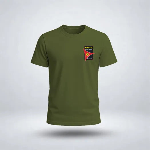 Car Logo World Graphic Tee for Men's