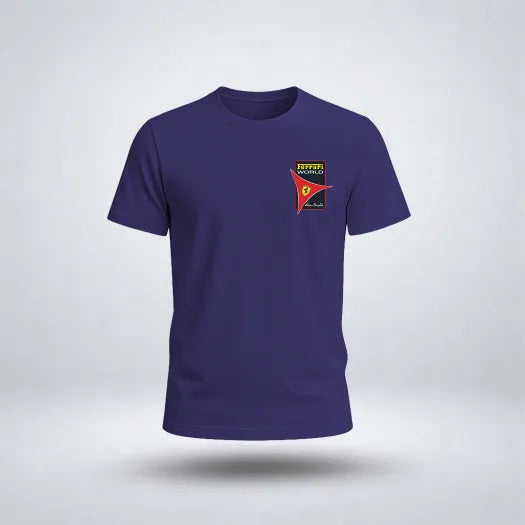 Car Logo World Graphic Tee for Men's