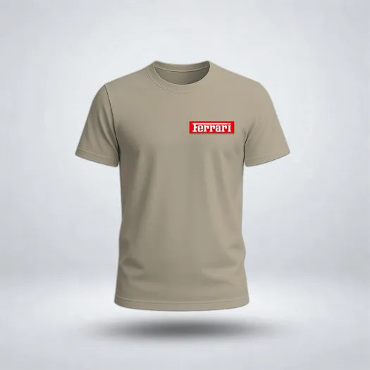 Car Logo Graphic Tee for Men's