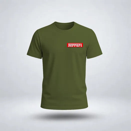 Car Logo Graphic Tee for Men's