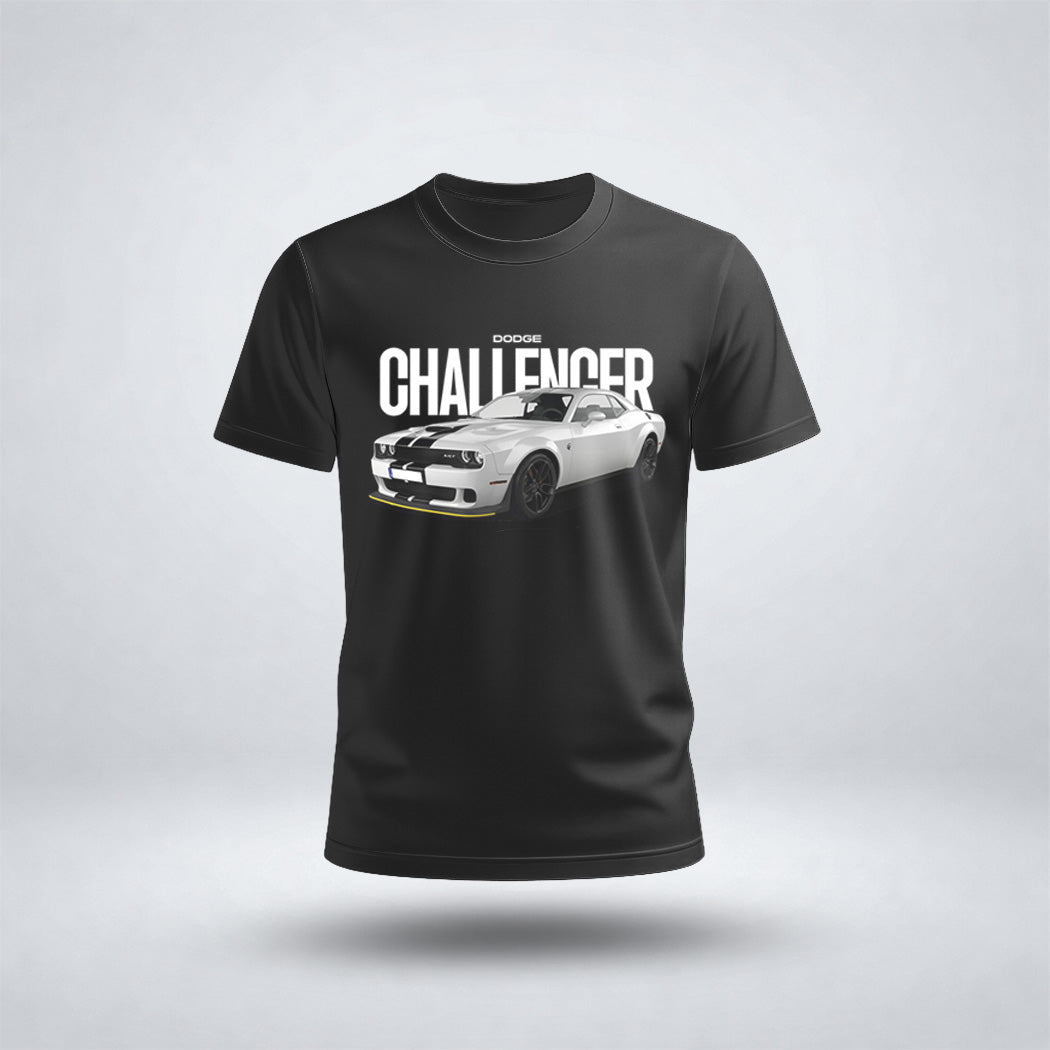 Men's Drop Shoulder Chall-enger Car Tee