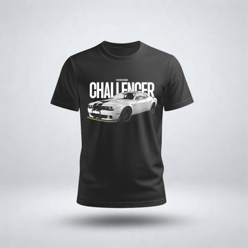 Men's Drop Shoulder Chall-enger Car Tee