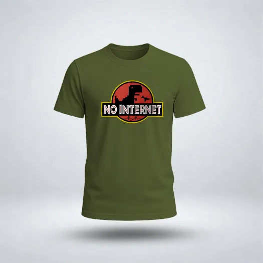 NO INTERNET Graphic Tee For Boys