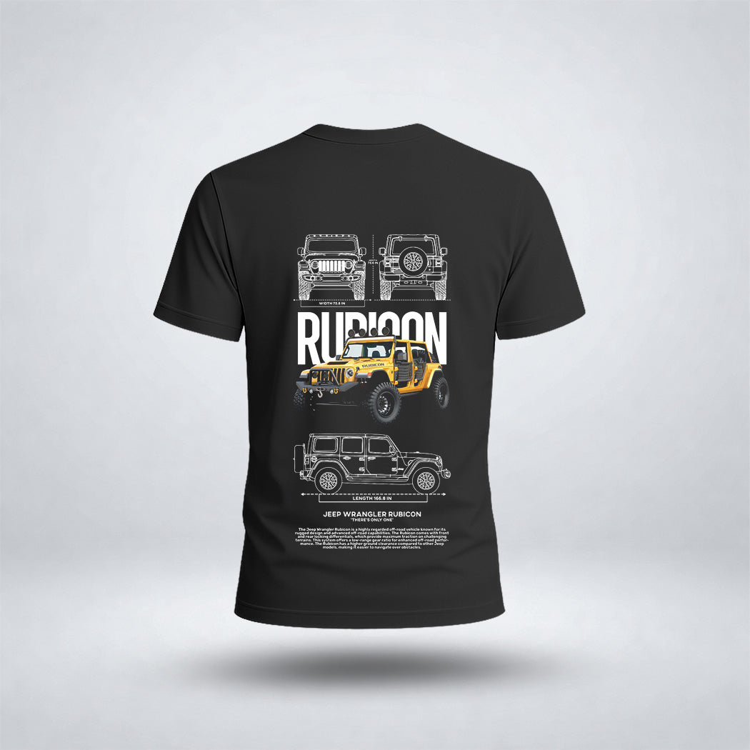 Men's Drop Shoulder Rubi-con Car Tee