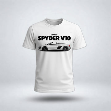 Boy's Drop Shoulder Sypder-V10 Car Tee