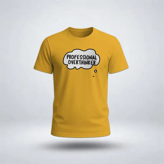 Professional Overthinker Graphic Tee For Boys