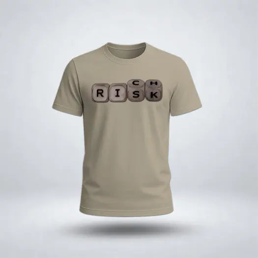 RICH, RISK Graphic Tee for Men's