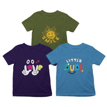 Kids T-Shirt Bundle Pack of 3