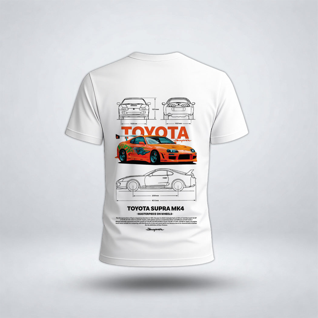 Men's Drop Shoulder Toyo-ta Car Tee
