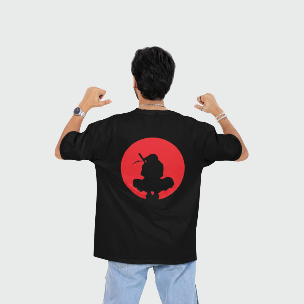 Itachi Drop Shoulder Tee for Boys