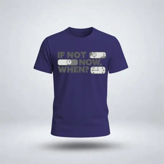 IF NOT, NOW, WHEN Graphic Tee For Boys