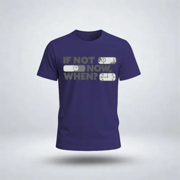 IF NOT, NOW, WHEN Graphic Tee for Men's