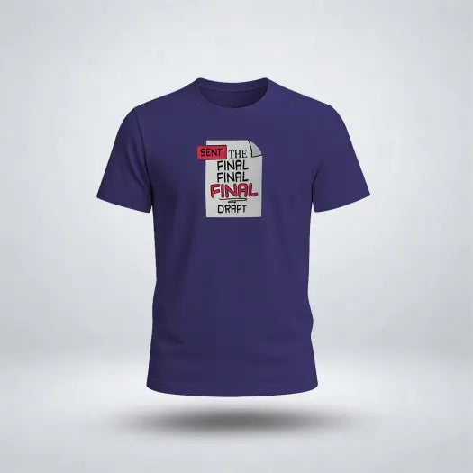 Sent The Final Final Draft Graphic Tee For Boys