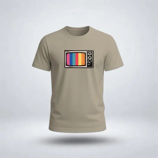 Antique TV Graphic Tee for Men's
