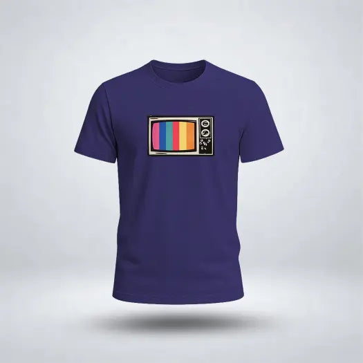 Antique TV Graphic Tee For Boys