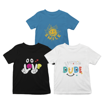 Kids T-Shirt Bundle Pack of 3