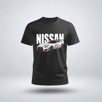 Men's Drop Shoulder Niss-an Car Tee
