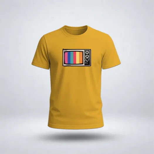 Antique TV Graphic Tee for Men's