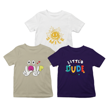 Kids T-Shirt Bundle Pack of 3