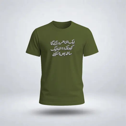 Aik Din Zaroor Ai Ga Graphic Tee For Boys