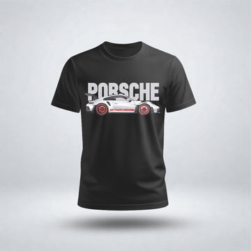 Boy's Drop Shoulder Pors-che Car Tee
