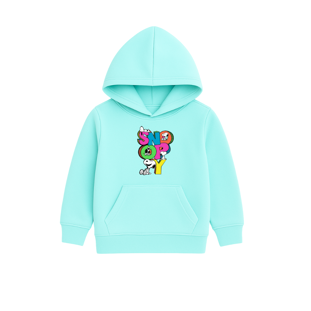 SNOOPY Printed Hooded for Kids