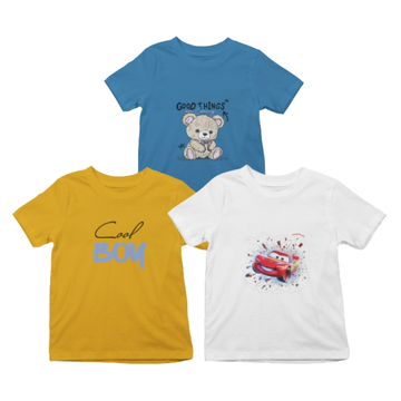Kids T-Shirt Bundle Pack of 3