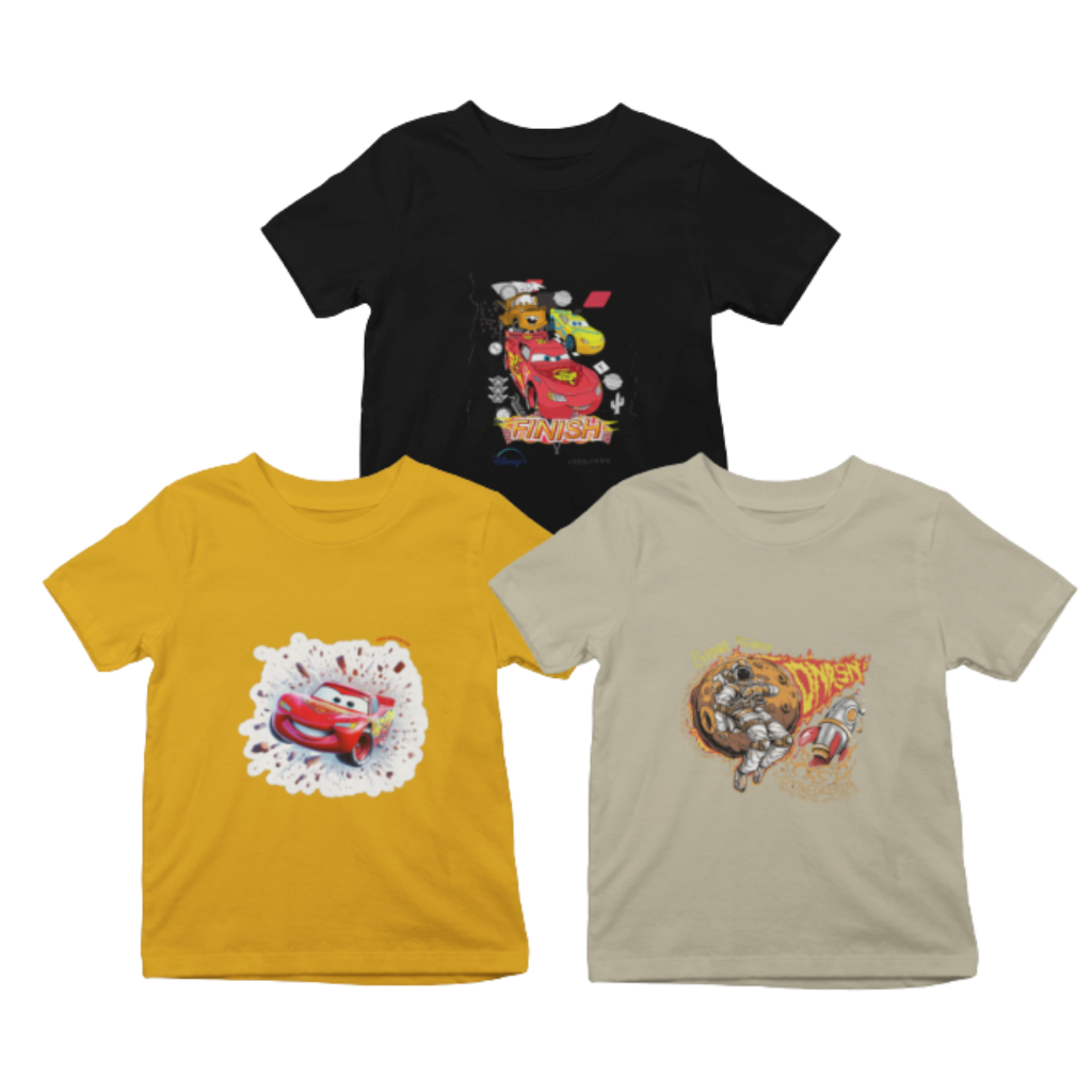 Kids T-Shirt Bundle Pack of 3