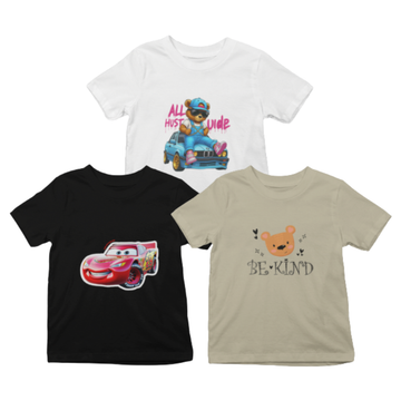 Kids T-Shirt Bundle Pack of 3