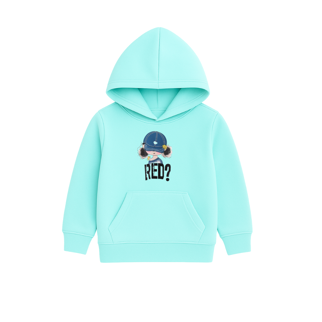 RED? Edition Printed Hooded for Kids