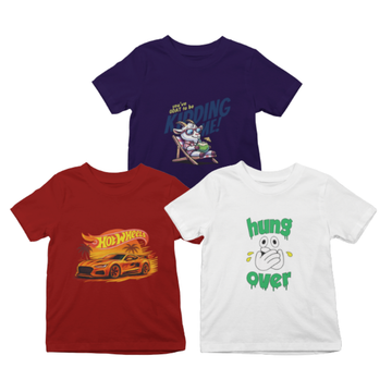 Kids T-Shirt Bundle Pack of 3