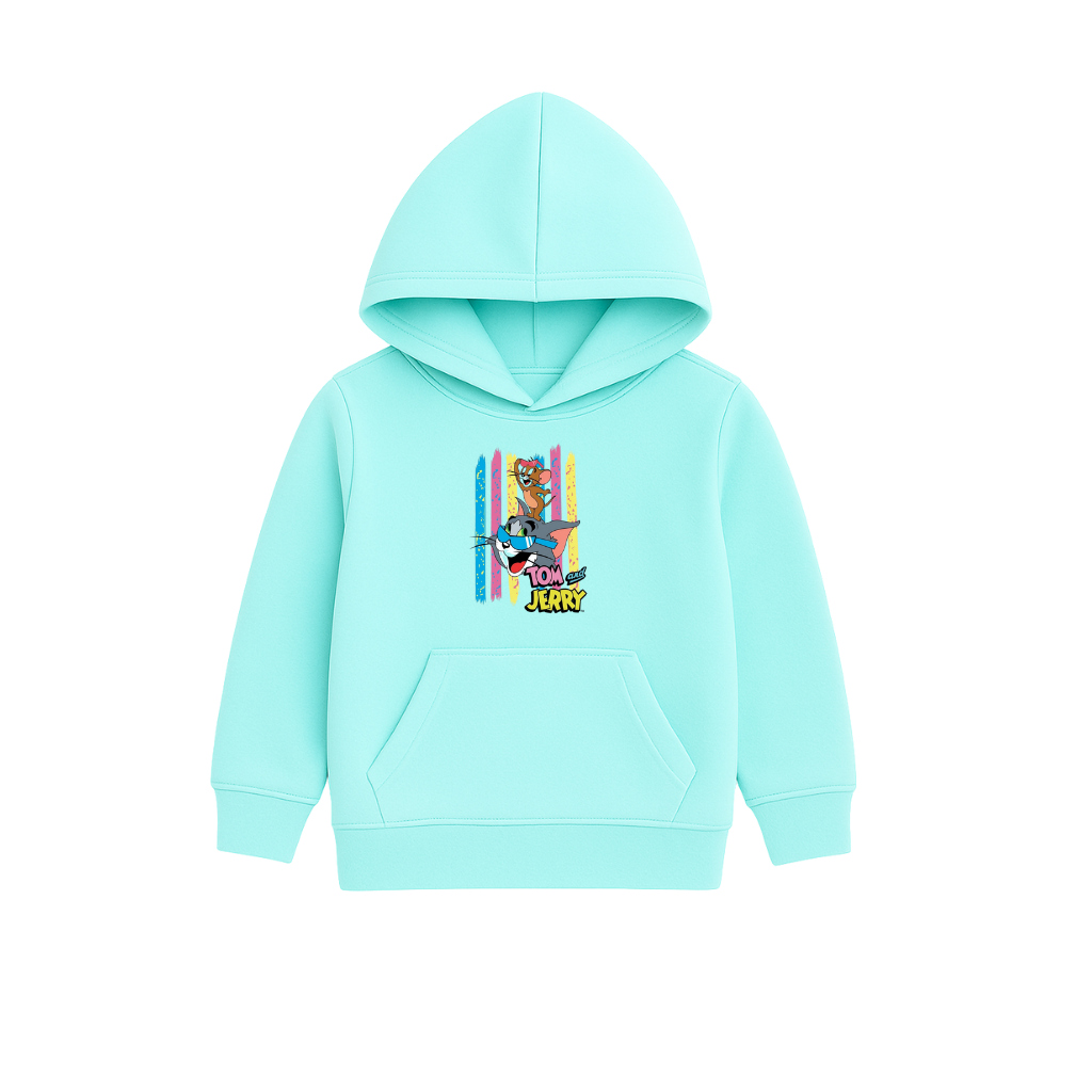 TOM & JERRY EDITION Printed Hooded for Kids