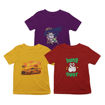 Kids T-Shirt Bundle Pack of 3