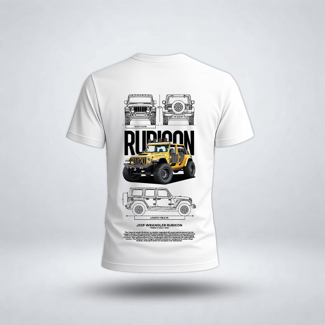 Boy's Drop Shoulder Rubi-con Car Tee