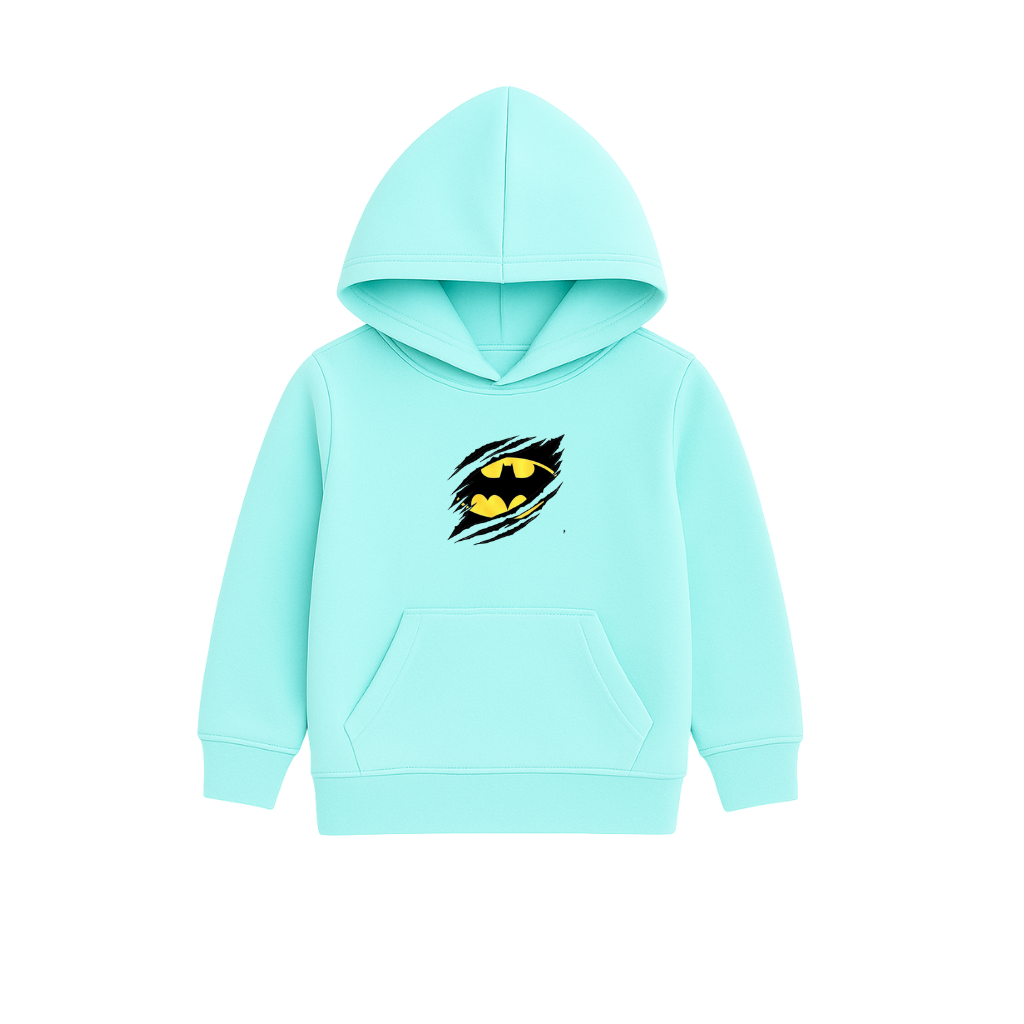 Batman Logo Printed Hooded for Kids