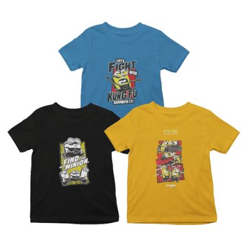 Kids T-Shirt Bundle Pack of 3
