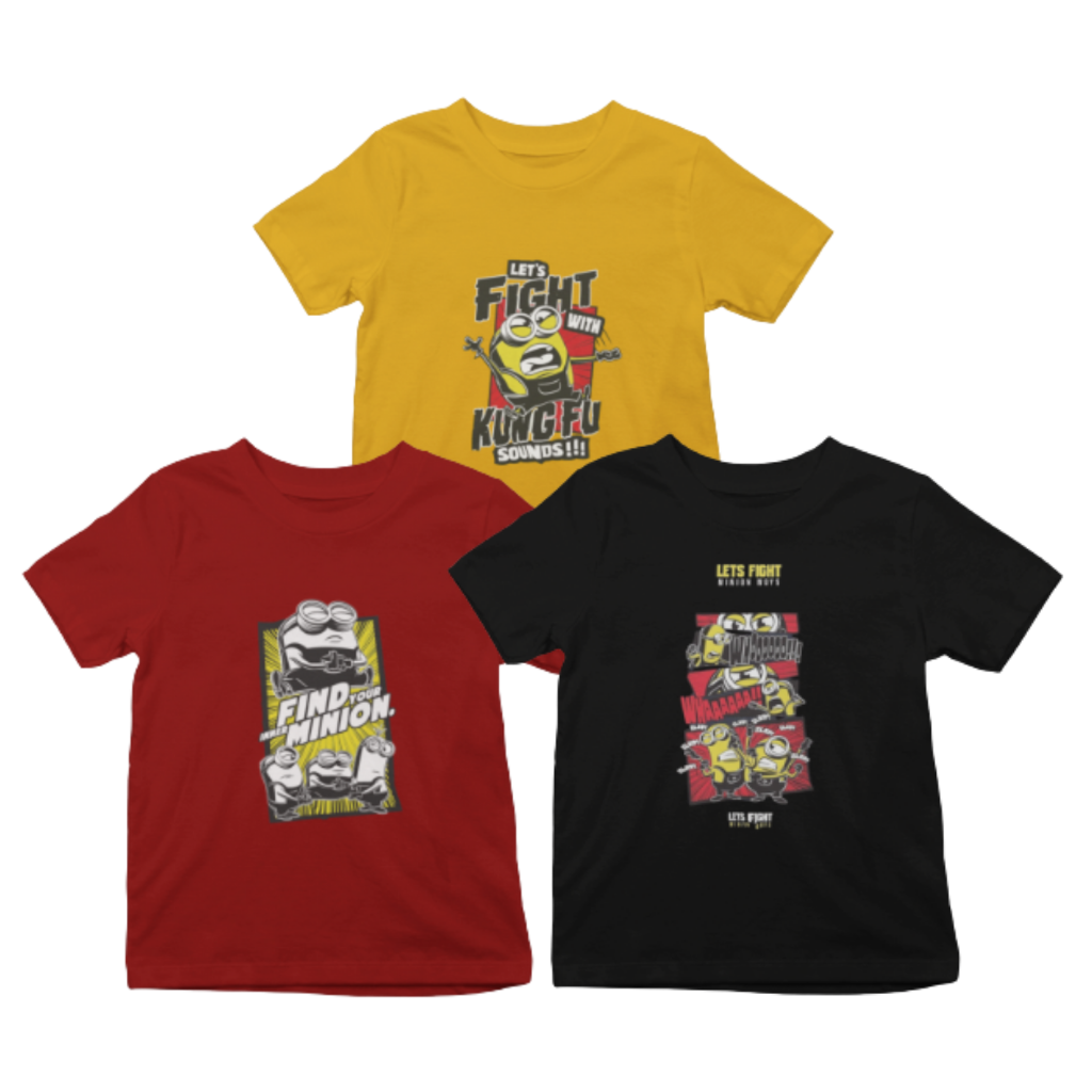 Kids T-Shirt Bundle Pack of 3
