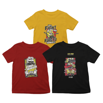 Kids T-Shirt Bundle Pack of 3