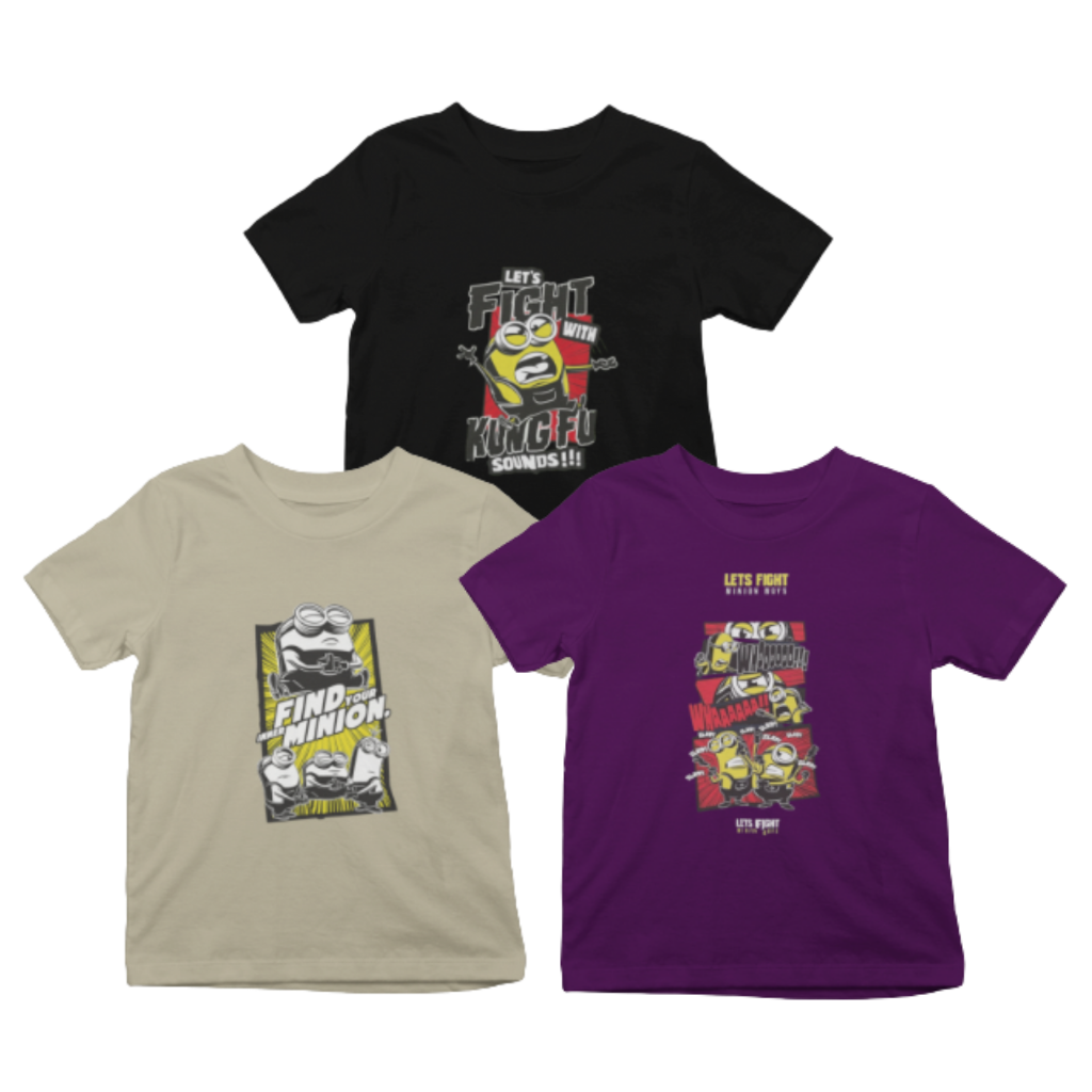 Kids T-Shirt Bundle Pack of 3