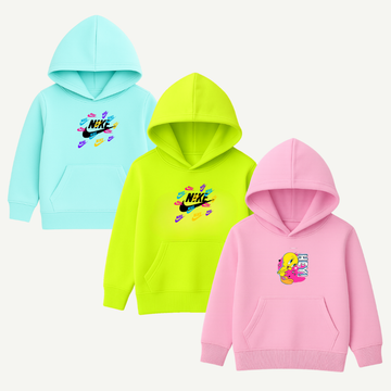 Printed Hoodies Bundle for KIDS Pack of 3